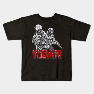 Escape From Tarkov Red Kids T-Shirt